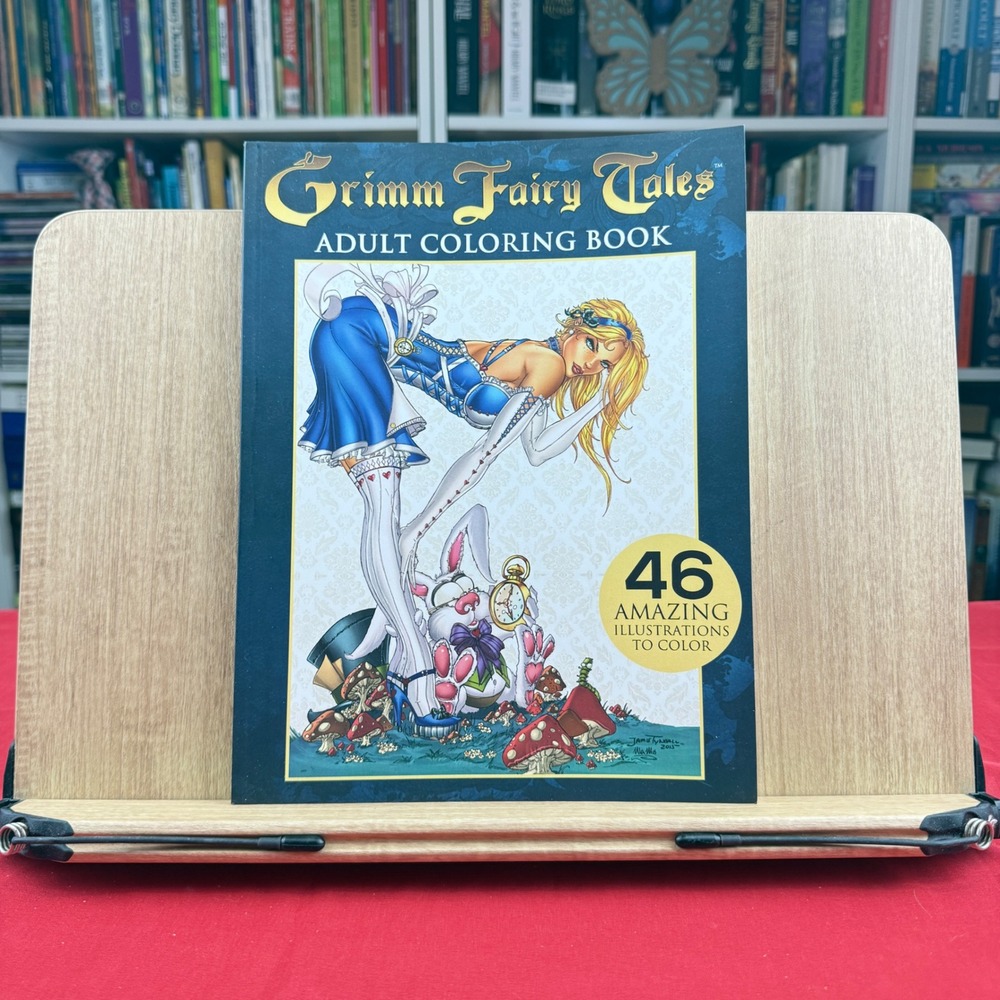 Grimm Fairy Tales Adult Coloring Book Zenescope 2015 First Printing 46 Pages